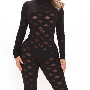 See Right Through
Mesh Jumpsuit